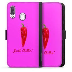 Sideflip with flap  black