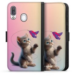 Sideflip with flap  black