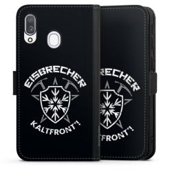 Sideflip mit Lasche schwarz