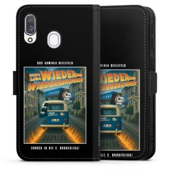 Sideflip mit Lasche schwarz