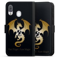 Sideflip with flap  black