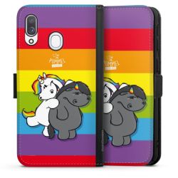 Sideflip mit Lasche schwarz