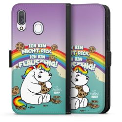 Sideflip mit Lasche schwarz