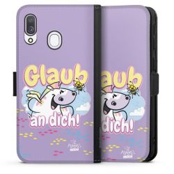 Sideflip mit Lasche schwarz