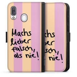 Sideflip mit Lasche schwarz