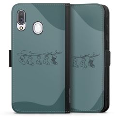 Sideflip with flap  black