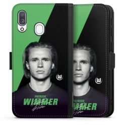 Sideflip mit Lasche schwarz