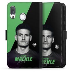 Sideflip mit Lasche schwarz