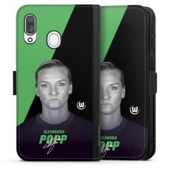 Sideflip mit Lasche schwarz