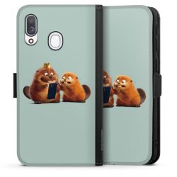 Sideflip with flap  black