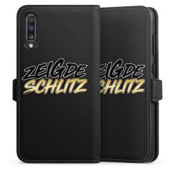 Sideflip mit Lasche schwarz/seiltliche Lasche