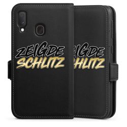 Sideflip mit Lasche schwarz/seiltliche Lasche