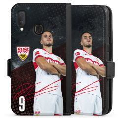 Sideflip mit Lasche schwarz