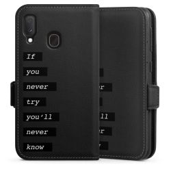 Sideflip with flap  black