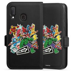 Sideflip with flap black/lateral flap