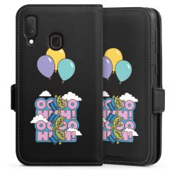 Sideflip with flap  black