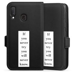 Sideflip with flap  black