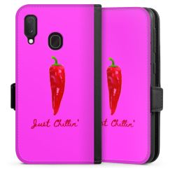 Sideflip with flap  black