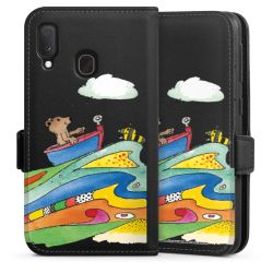 Sideflip with flap  black