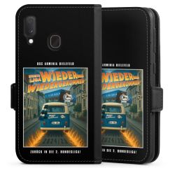 Sideflip mit Lasche schwarz