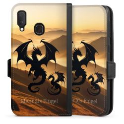 Sideflip with flap  black