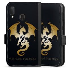 Sideflip with flap black/lateral flap