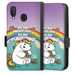 Sideflip mit Lasche schwarz