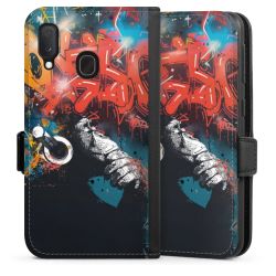 Sideflip with flap  black