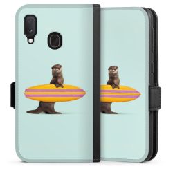 Sideflip with flap  black