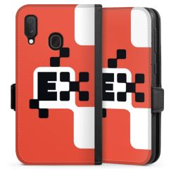 Sideflip with flap black/lateral flap