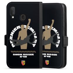 Sideflip with flap black/lateral flap