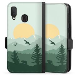 Sideflip with flap black/lateral flap