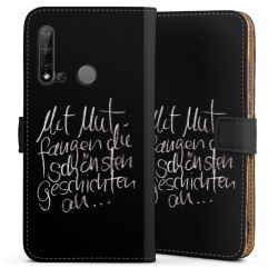 Sideflip mit langer Lasche schwarz