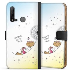 Sideflip mit langer Lasche schwarz