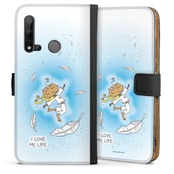 Sideflip mit langer Lasche schwarz