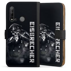 Sideflip mit langer Lasche schwarz