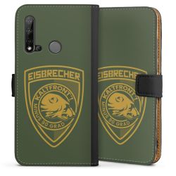 Sideflip mit langer Lasche schwarz