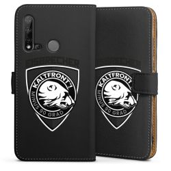 Sideflip mit langer Lasche schwarz