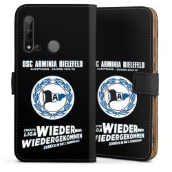 Sideflip mit langer Lasche schwarz