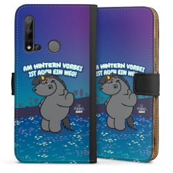 Sideflip mit langer Lasche schwarz