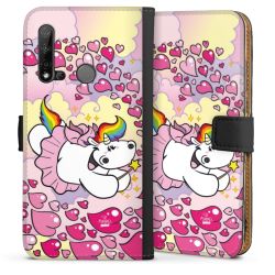 Sideflip mit langer Lasche schwarz