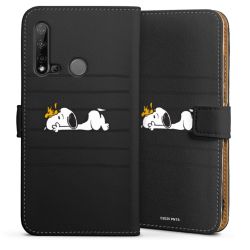 Sideflip mit langer Lasche schwarz