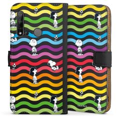 Sideflip mit langer Lasche schwarz