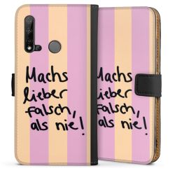 Sideflip mit langer Lasche schwarz