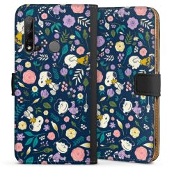 Sideflip mit langer Lasche schwarz