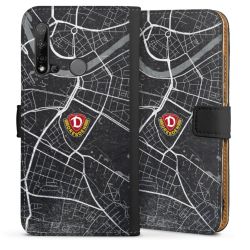 Sideflip mit langer Lasche schwarz