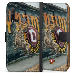 Sideflip mit langer Lasche schwarz