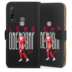 Sideflip mit langer Lasche schwarz