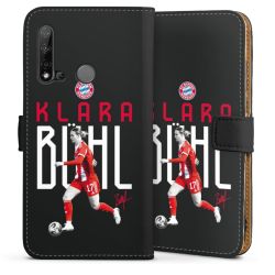 Sideflip mit langer Lasche schwarz