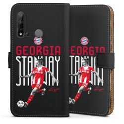 Sideflip mit langer Lasche schwarz